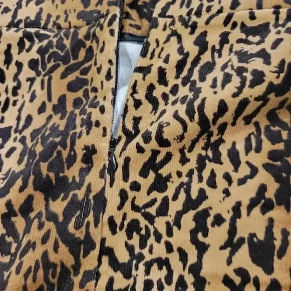 Chapter One Animal Print Mini Skirt Lined NWT - Picture 5 of 7